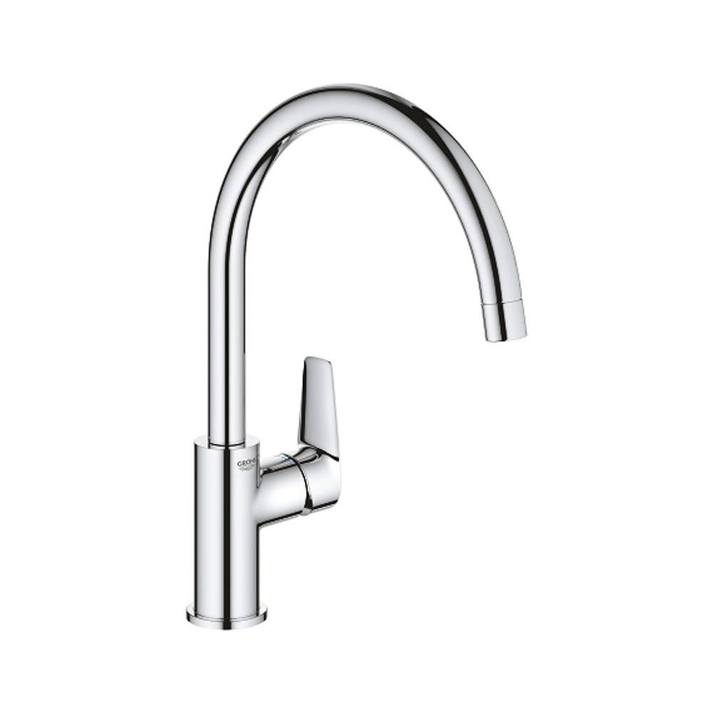 Miscelatore Grohe BauEdge monocomando 31367001 per lavello cucina