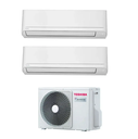 Climatizzatore Toshiba New Seiya dual split 13000+13000 Btu RAS-2M18G3AVG-E inverter in R32 in A+++