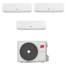 Climatizzatore Maxa TrediS DC trial split 9000+9000+12000 con inverter in R32 WI-FI incluso in A++ EXT3M62R