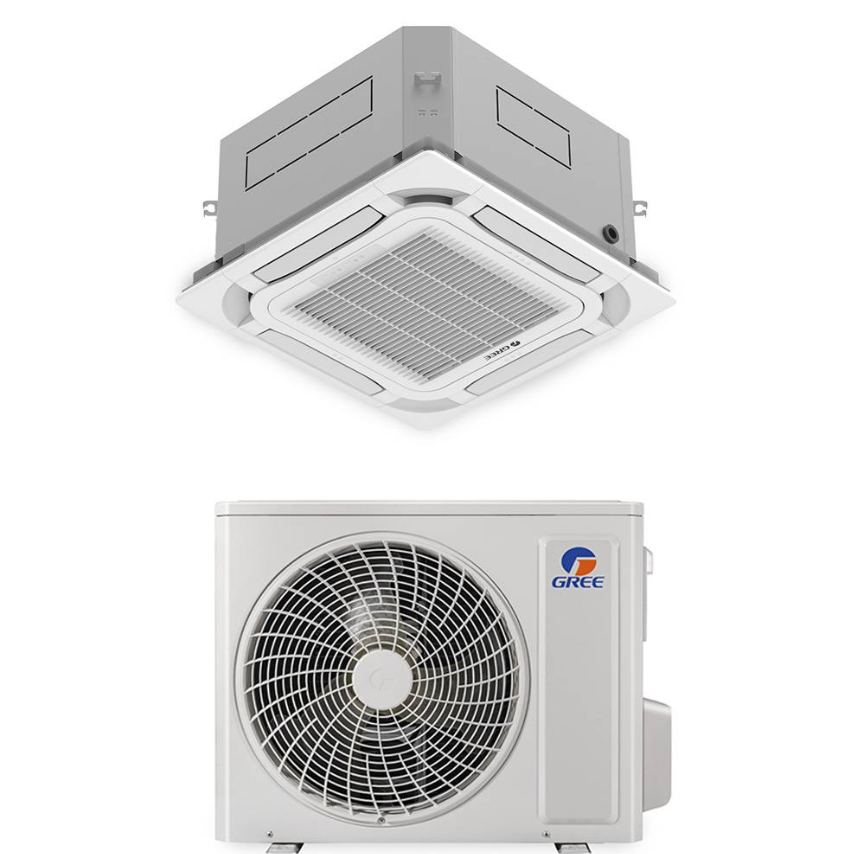 Climatizzatore a cassetta Gree da 18000 btu con inverter in R32 GUD50T1 A++