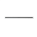 Diffusore Lineare a fessure a 1 Feritoia in Alluminio verniciato bianco L.800 LS-B-01900
