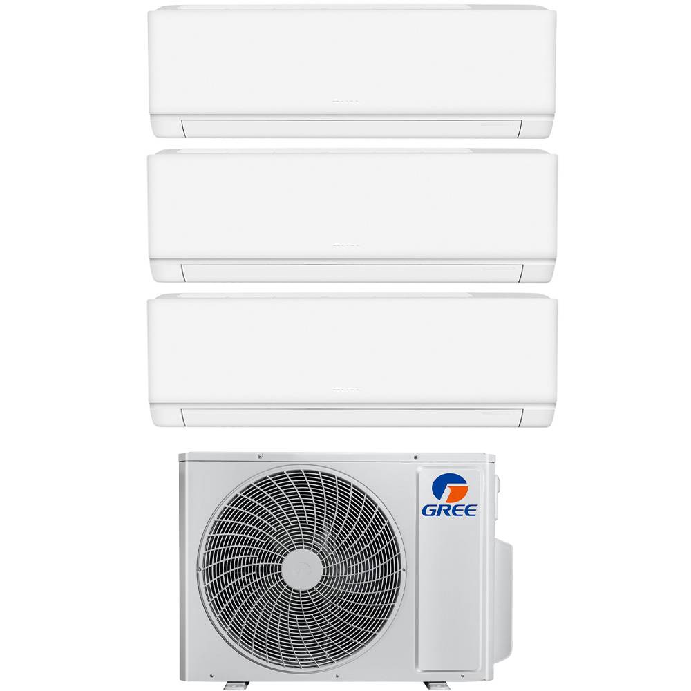 Condizionatore trial split con inverter da 12000+12000+12000 Gree Cosmo Wifi in A++ R32 GWHD(28)NK6OO