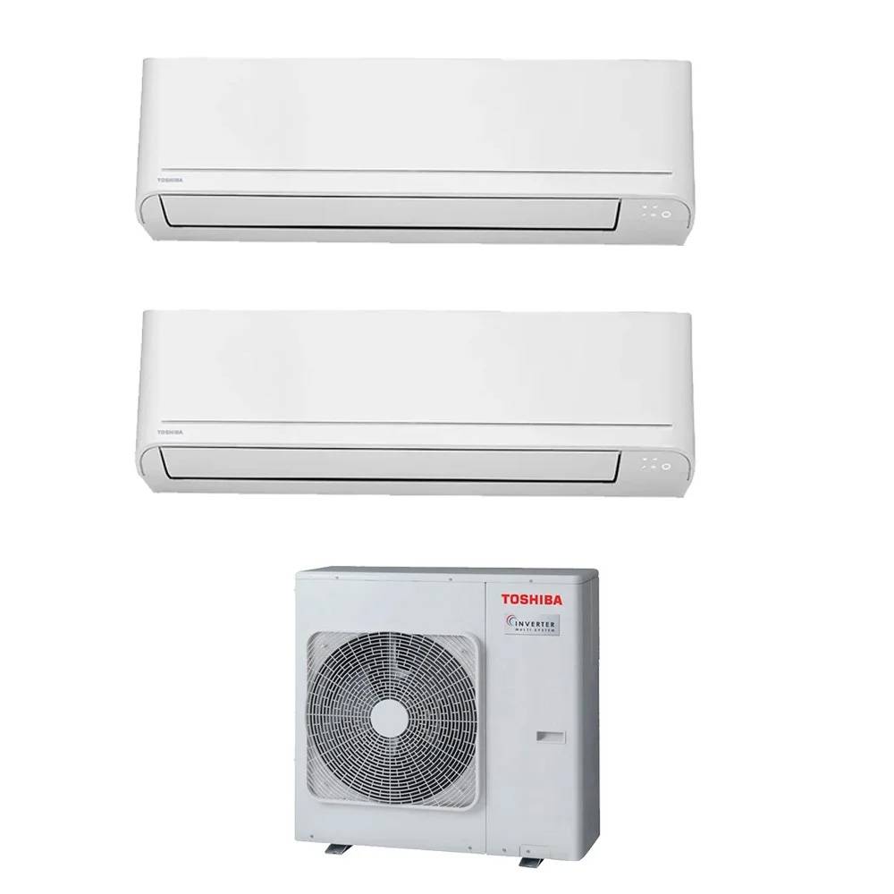 Climatizzatore Toshiba Seiya Classic dual split 13000+13000 13+13 Btu RAS-2M18G3AVG-E  inverter in R32 in A+++