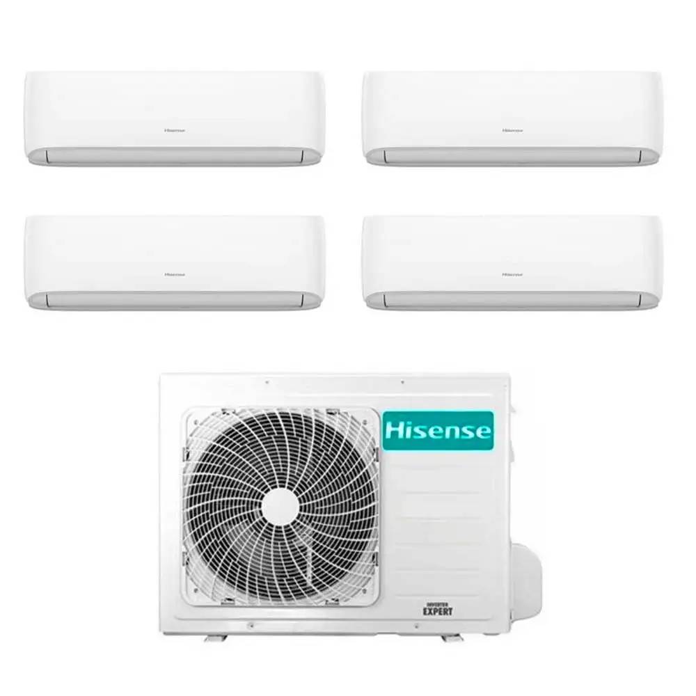 Climatizzatore Inverter Hisense Hi Comfort Wi-fi Quadri Split 7000+7000+9000+12000 Btu 5AMW125U4RTA R-32 A++