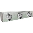 Plenum in poliuretano espanso a 3 uscite con serrande motorizzate da 160 o 200 mm