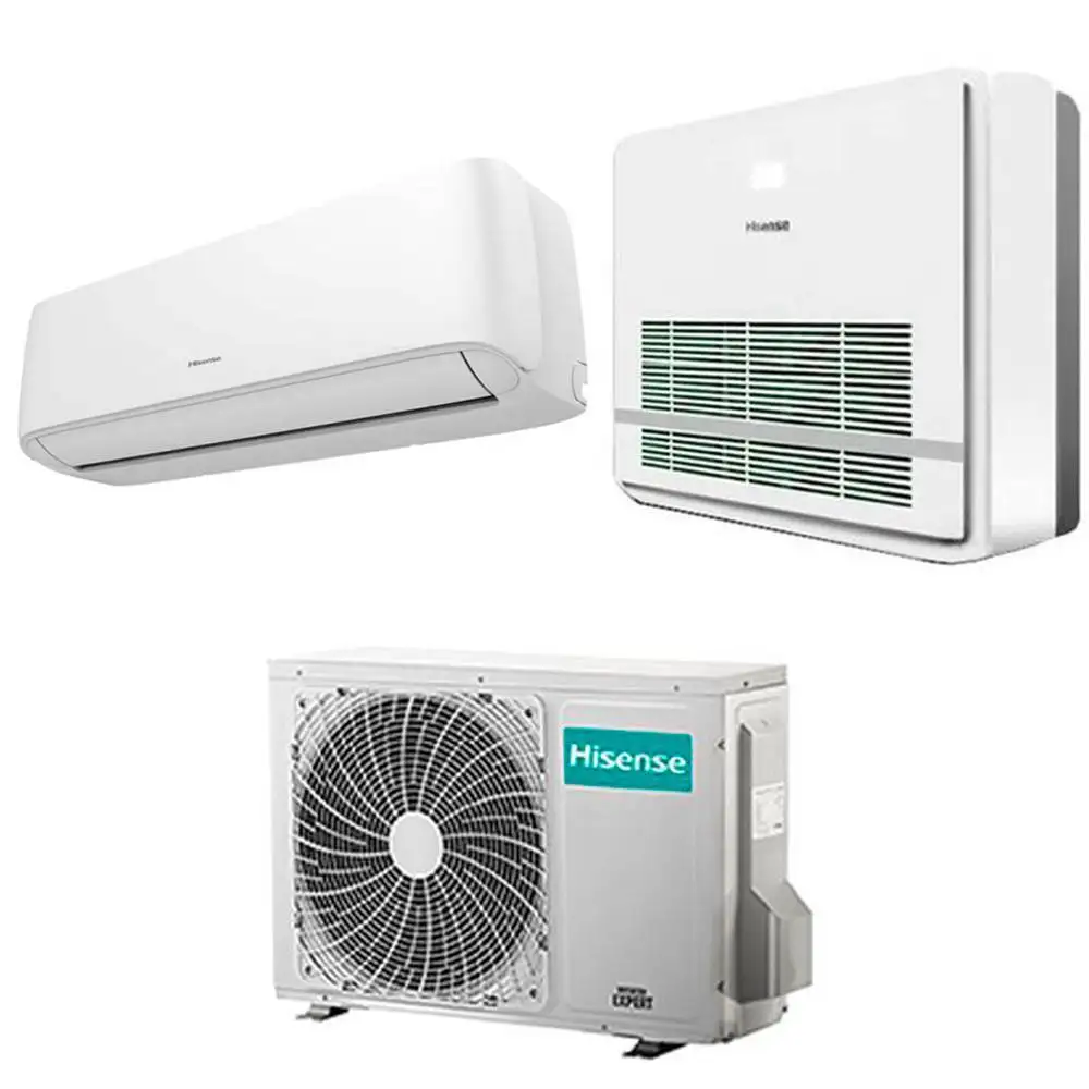 Condizionatore Hisense Dual Split Inverter Hi Comfort Wifi con Console 12000+12000 Btu Inverter A++ Gas R32 2AMW52U4RXC