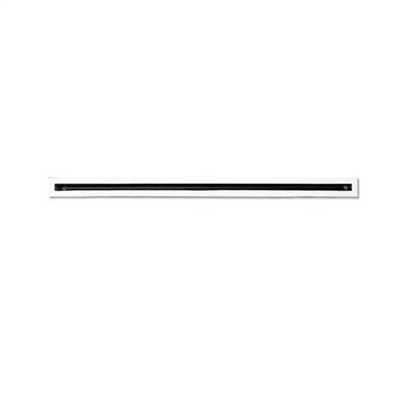 Diffusore Lineare a fessure a 1 Feritoia in Alluminio verniciato bianco L.1000 LS-B-011000
