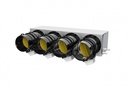 Proair Pack rf Ambra 4L Plenum Coibentato con serrande motorizzate da 200 a 4 Zone Per Condizionatore Canalizzato