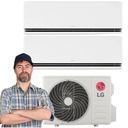 Climatizzatore LG DUALCOOL Deluxe wifi dual split 9000+12000 btu inverter R32 MU2R15 in A+++ con installazione