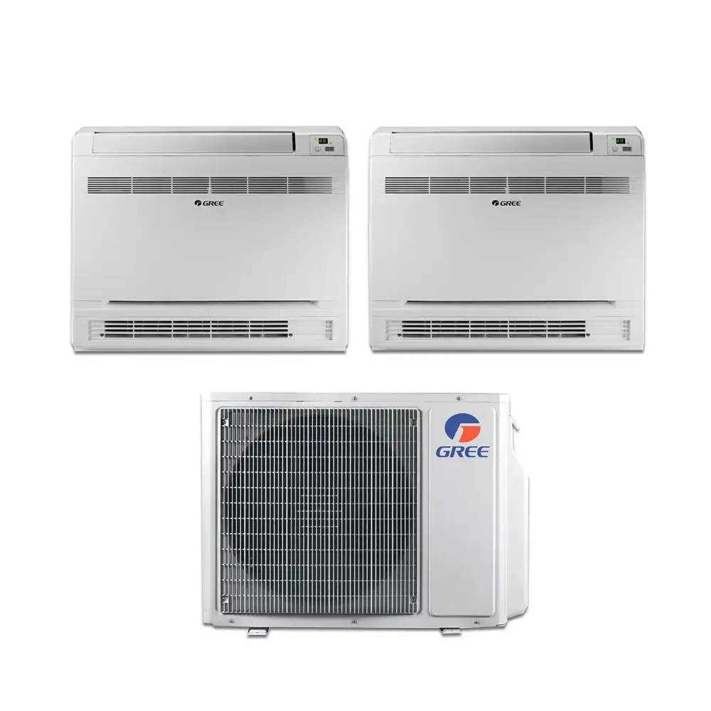 Climatizzatore Console Gree 9000+9000 Btu Inverter GWHD(14)NK6OO wifi incluso in R32 A++