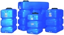 Serbatoio Acqua Cisterna in Polietilene Parallelepipedo Verticale Elbi 500 Lt Litri A550055 CPB-500
