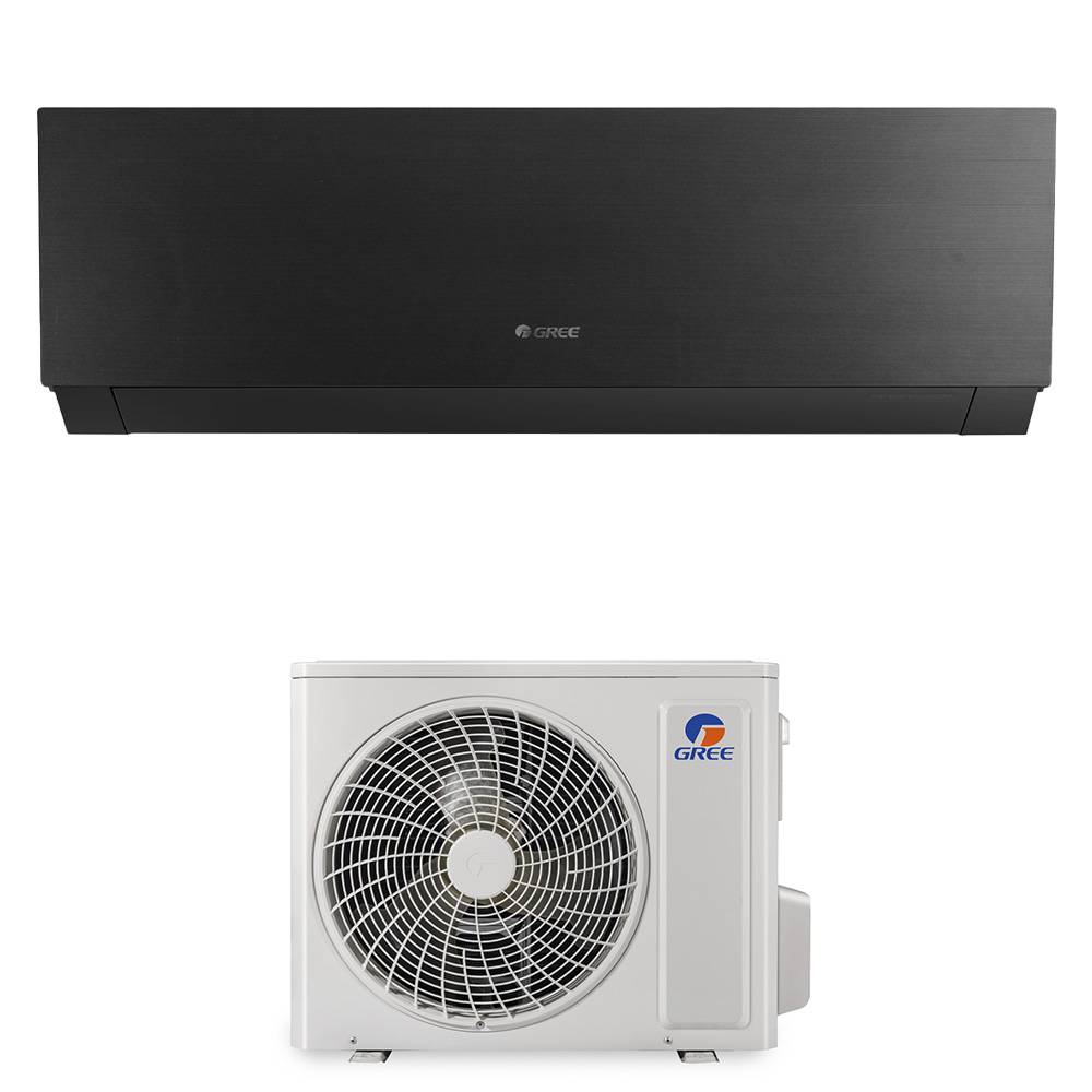 Condizionatore monosplit con inverter da 9000 Gree Clivia Black Wifi in A++ con R32 GWH09AUCXB-K6DNA1A/O