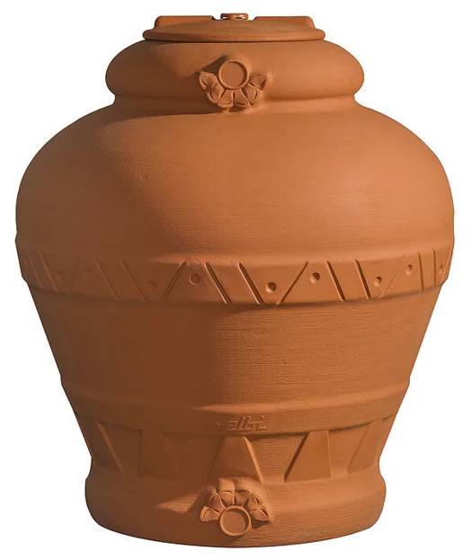 Serbatoio Acqua Cisterna in Polietilene Orcio terracotta Elbi 1000 Lt Litri A5H0062