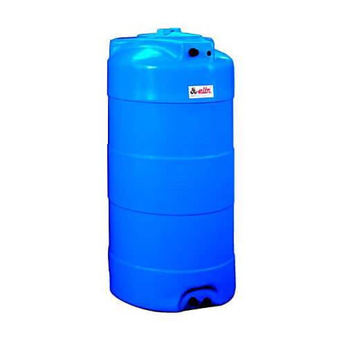 Serbatoio Acqua cisterna in Polietilene Cilindrico Verticale Elbi 2000 Lt Litri CV-2000