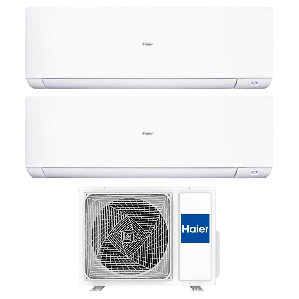 Climatizzatore dual split Haier Expert White Wifi 15000+15000 Btu inverter R32 A++ 4U85S2SR5FA