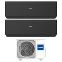 Climatizzatore dual split Haier Expert Black Wifi 18000+18000 Btu inverter R32 A++ 4U85S2SR5FA