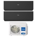 Climatizzatore dual split Haier Expert Black Wifi 9000+9000 Btu inverter R32 A++ 4U75S2SR5FA