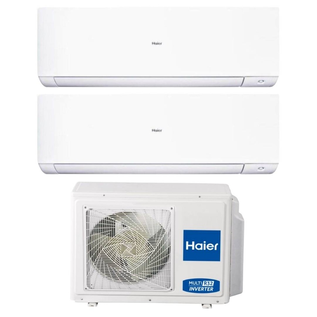 Climatizzatore dual split Haier Expert White Wifi 12000+12000 Btu inverter R32 A++ 4U75S2SR5FA
