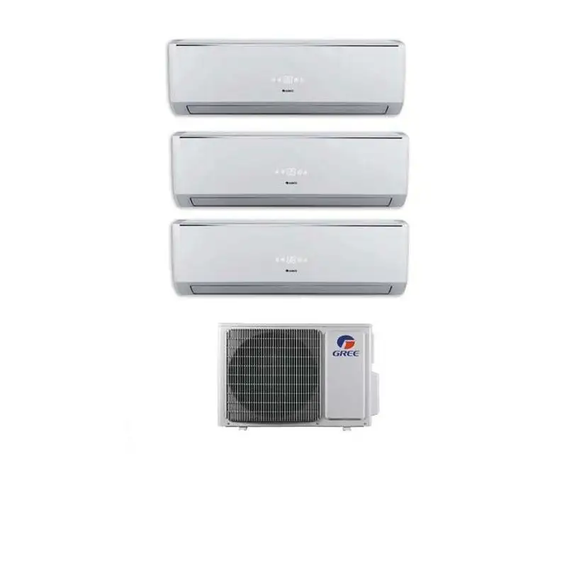 [gree-lomo-wifi-24-9912] Condizionatore Trial split con inverter 9000+9000+12000 Gree Lomo WiFi in A++ GWHD24