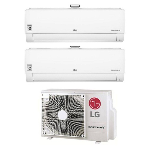[lg-atmosfera-17-1212] Climatizzatore Atmosfera LG Dualcool dual split da 12000+12000 btu inverter con wifi in R32 A++ MU2R17