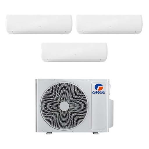 [gree-muse-21-999] Condizionatore Gree Muse Trial Split Inverter 9000+9000+9000 9+9+9 btu A++ GWHD(21)