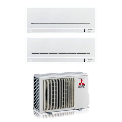 [mitsubishi-ap-vgk-r32-53-912] Climatizzatore Mitsubishi AP wifi dual split con inverter da 9000+12000 in r32 MXZ-2F53VF A+++