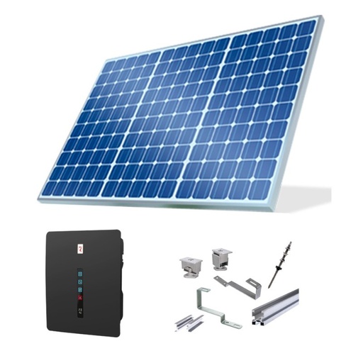 [fotovoltaico-6kw] Impianto fotovoltaico completo di struttura da 6 kw