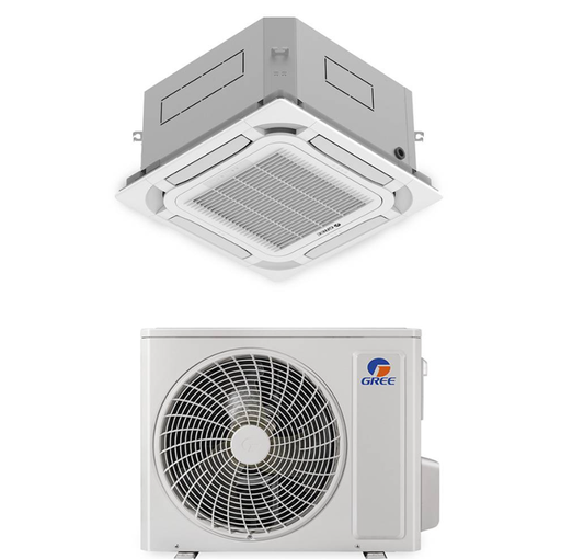 [gree-cassetta-umatch-18] Climatizzatore a cassetta Gree da 18000 btu con inverter in R32 GUD50T1 A++