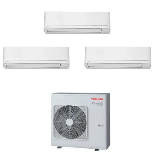 [toshiba-new-seiya-26-9912] Climatizzatore Toshiba New Seiya trial split 10000+10000+13000 Btu RAS-3M26G3AVG-E inverter in R32 in A+++
