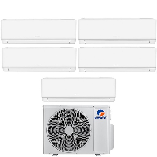 [gree-cosmo-42-99999] Condizionatore penta split con inverter da 9000+9000+9000+9000+9000 Gree Cosmo Wifi in A++ R32 GWHD(42)NK6OO