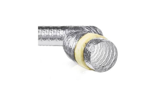 [lindab-condotto-tt02] Lindab Condotto flessibile isolato afonico per climatizzatori 10 metri TT02 diametro 160