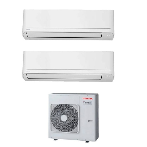 [toshiba-seiya-classic-18-1212] Climatizzatore Toshiba Seiya Classic dual split 13000+13000 13+13 Btu RAS-2M18G3AVG-E  inverter in R32 in A+++
