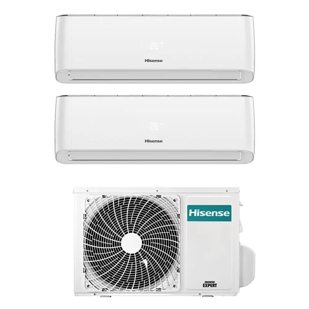 [hisense-energy-pro-50-1212] Climatizzatore Energy Pro Hisense dual split 12000+12000 btu inverter con wifi 2AMW50U4RXA in A++